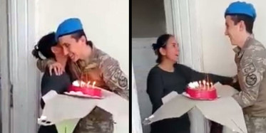 Mehmetçikten Annesine Duygulandıran Sürpriz!