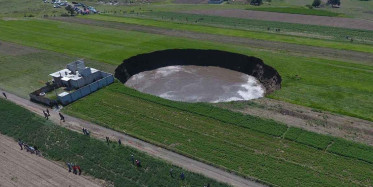 Meksika'da Dev Düden Meydana Geldi