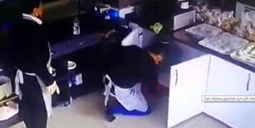 Mersin'de Sokak Kavgası Pastanede Devam Edince İlginç Görüntüler Ortaya Çıktı!