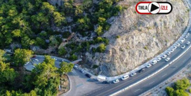 Antalya'da 2 Kilometrelik Piknik Kuyruğu