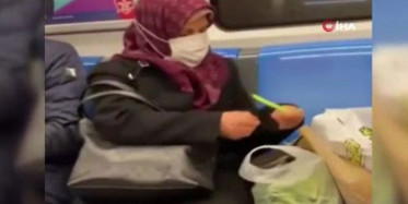 Metroda Fasulye Ayıklayan Teyze Sosyal Medyada Yoğun İlgi Gördü