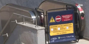 Metro İstasyonu Yürüyen Merdiven Dehşeti: Ağır Yaralandı