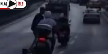 Elektrikli Scooter ve Motosiklet Çarpıştı