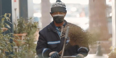 Muğla'da Temizlik İşçisinin İsyanı