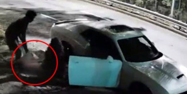 Hamile Kız Arkadaşını Öldürüp Yol Kenarına Attığı Görüntüler Kamerada