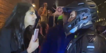 ABD Seçimlerinde Polis Müdahalesi