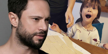 Özgün Uğurlu, Oğlu Ediz’in Hamur Açtığı Anları Paylaştı