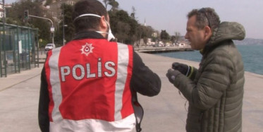 İstanbul'da Sahil Yürüyüşüne Para Cezası