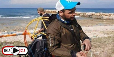 Rüzgara Kapılan Paraşütçü Başka Bir Ülkeye İniş Yaptı