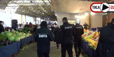 Pazar Yerlerinde Zabıta Denetimi