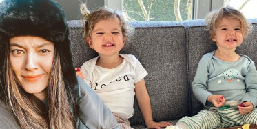 Pelin Akil, İkiz Kızlarıyla Eğlenceli Bir Video Paylaştı