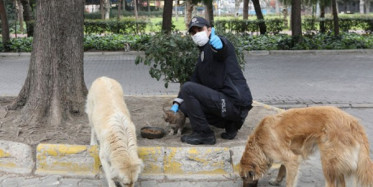 Polisler Sokaktaki Dostlarımızı Unutmadı