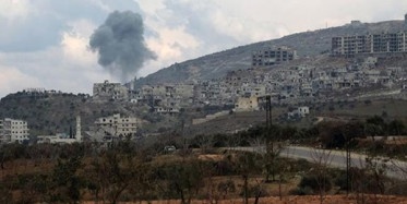  Rejim Uçakları, El Barah Kasabasını Vurdu 