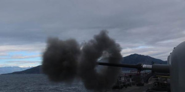 Doğu Akdeniz'de İcra Edilen Fiili Silah Atış Eğitimleri Görüntülendi