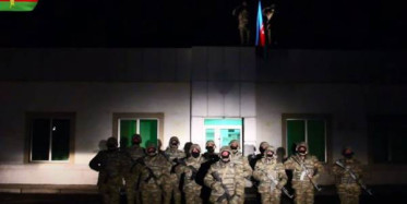 Laçın'a Azerbaycan Bayrağı Dikildi!