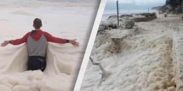 Avustralya'da Sahiller Beyaza Büründü!