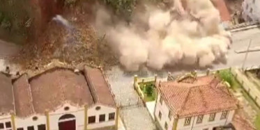 Sağanak Yağışlar Heyelana Neden Oldu: Tarihi Yapılar Toprak Altında Kaldı