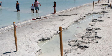 Salda Gölü'ndeki Doğaya Zarar Veren Çamur Çukurları Kapandı