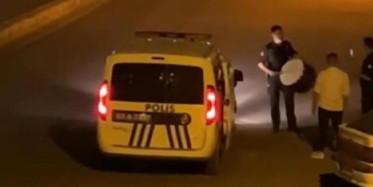 Şanlıurfa'da Polis Sahurda Davul Çaldı