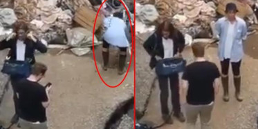 Sel Felaketinde Üzerine Çamur Sürüp Yardım Etmiş İmajı Oluşturan Muhabir Kovuldu