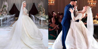 Selin Ciğerci'nin Gelin Çiçeğini Kapmak İsteyen Davetliler Birbirlerini Ezdi