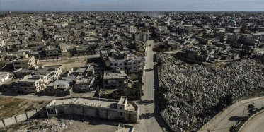 Esad Rejimi ve Destekçilerinin Ele Geçirdiği Serakib'den Görüntüler