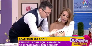 Seren Serengil, Canlı Yayında Ebru Şallı'nın Çıplak Fotoğrafını İnceledi: Bu Ebru Değil
