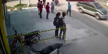 Sevgilisinin Gözü Önünde Yaşanan Olaya Bakın!