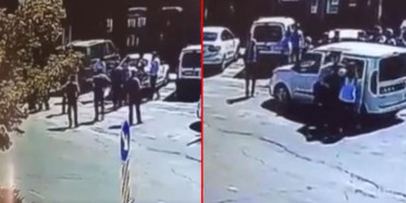 Şiddete Uğrayan Hamile Kadını Polisler Kurtardı