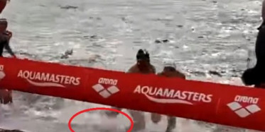 Yüzme Yarışında Büyük Skandal !