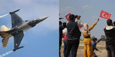 SOLOTÜRK, Şanlıurfa'da Yaptığı Gösteriyle Kendine Hayran Bıraktı