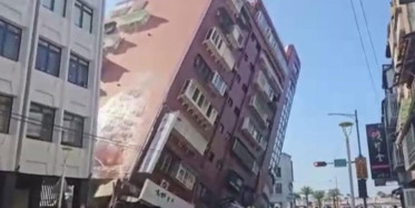 Son 25 yılda Tayvan’ı vuran en büyük depremin görüntüleri ortaya çıktı!