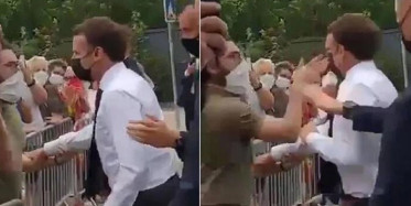 Fransa Cumhurbaşkanı Macron'dan Tokatlı Saldırı Sonrası Açıklama!