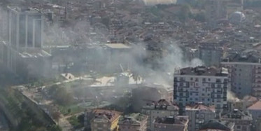 Son Dakika: Ümraniye'de Korkutan Yangın!