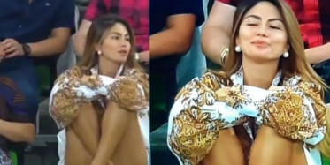 Spiker Tribündeki Güzel Kadını Görünce Maçı Anlatmayı Bıraktı!