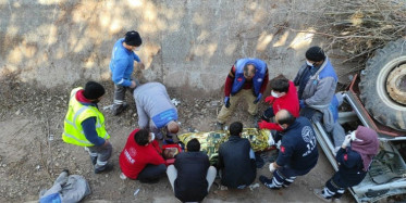 Sulama Kanalına Düşen Temizlikçinin İmdadına Ekipler Yetişti
