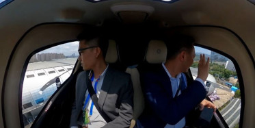 Sürücüsüz Drone Taksi 2 Yolcuyla Uçuş Gerçekleştirdi