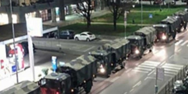 İtalya'da Ordu Tabut Taşımak İçin Devreye Girdi! 
