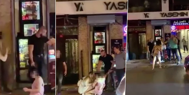 Taksim’de Gece Kulübünde Bir Kadını Saçından Sürükleyerek Dövdüler!