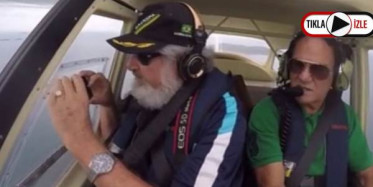 Belgeselci Uçakta Çekim Yaparken Telefonunu Düşürdü