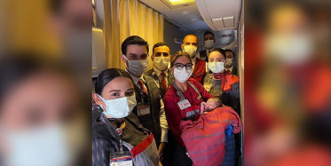 THY'nin Şikago’ya Giden Uçağında Doğum!