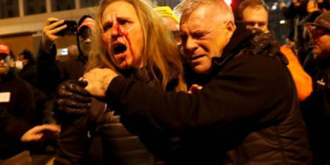 ABD'de Trump Destekçilerinden Protesto!