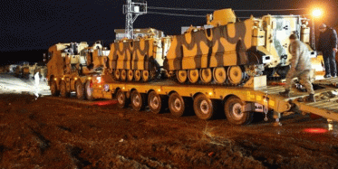 TSK'nın 300 Askeri Aracı İdlip'te