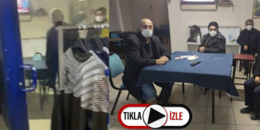 Kağıthane'de Tuafiye Görünümlü Kıraathaneye Baskın!