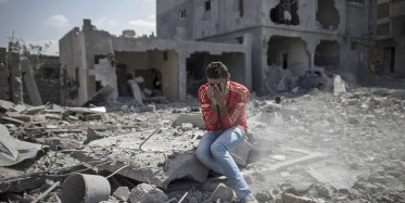 Türk telefon hattıyla konuşan Filistinli gazeteci katliamı özetledi: Gazze’de kıyamet yaşanıyor!