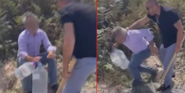 Tuzla’da Eşeğe Saldırmaya Çalışan Şoförü Sopayla Dövdüler!