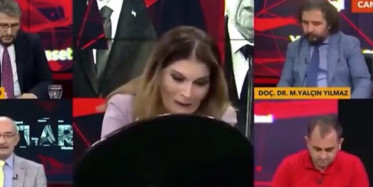 TVNET Canlı Yayınında Moderatör Duygu Öztürk Zor Anlar Yaşadı