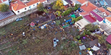 Tsunami Sonrası Seferihisar Havadan Görüntülendi