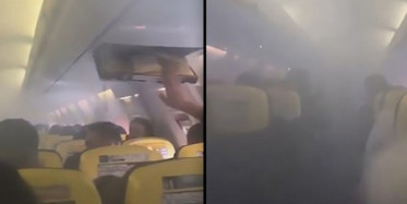 Yolcu Uçağında Korku Dolu Anlar