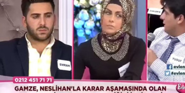 Gelin Adayı Canlı Yayında Damada Saldırdı!